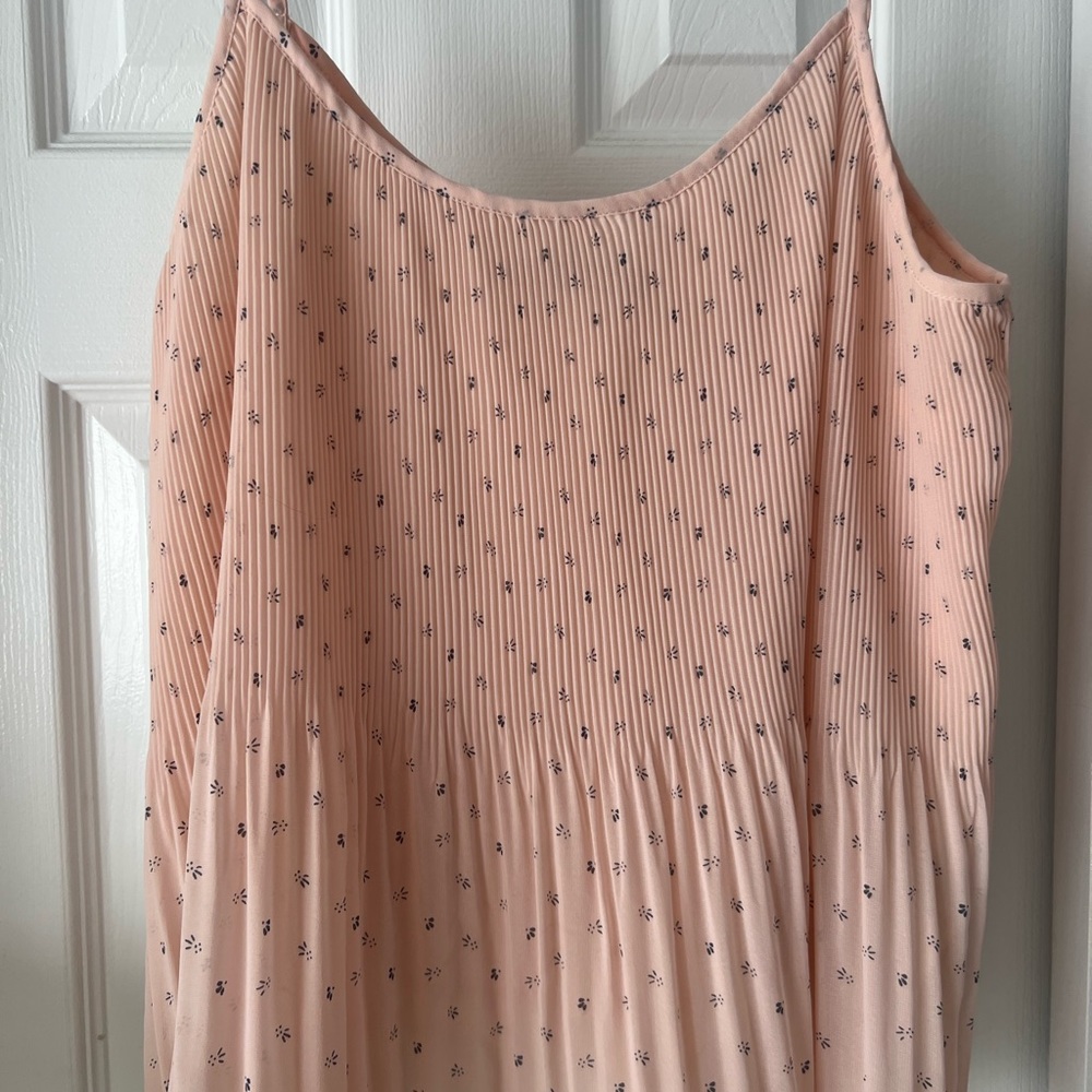 Abercrombie & Fitch Pink Spaghetti Strap Blouse - Picture 2 of 4